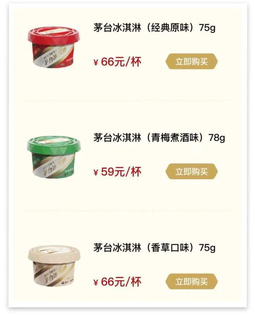 66元的茅臺(tái)冰淇淋，年輕人說(shuō)暈，白領(lǐng)話“霸王餐”